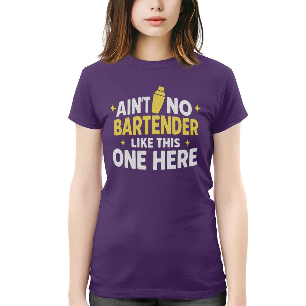 Ain't No Bartender Like This One Here Apparel - Bold Bartender Pride T-Shirt, Hoodie & More - grunx260804-0080