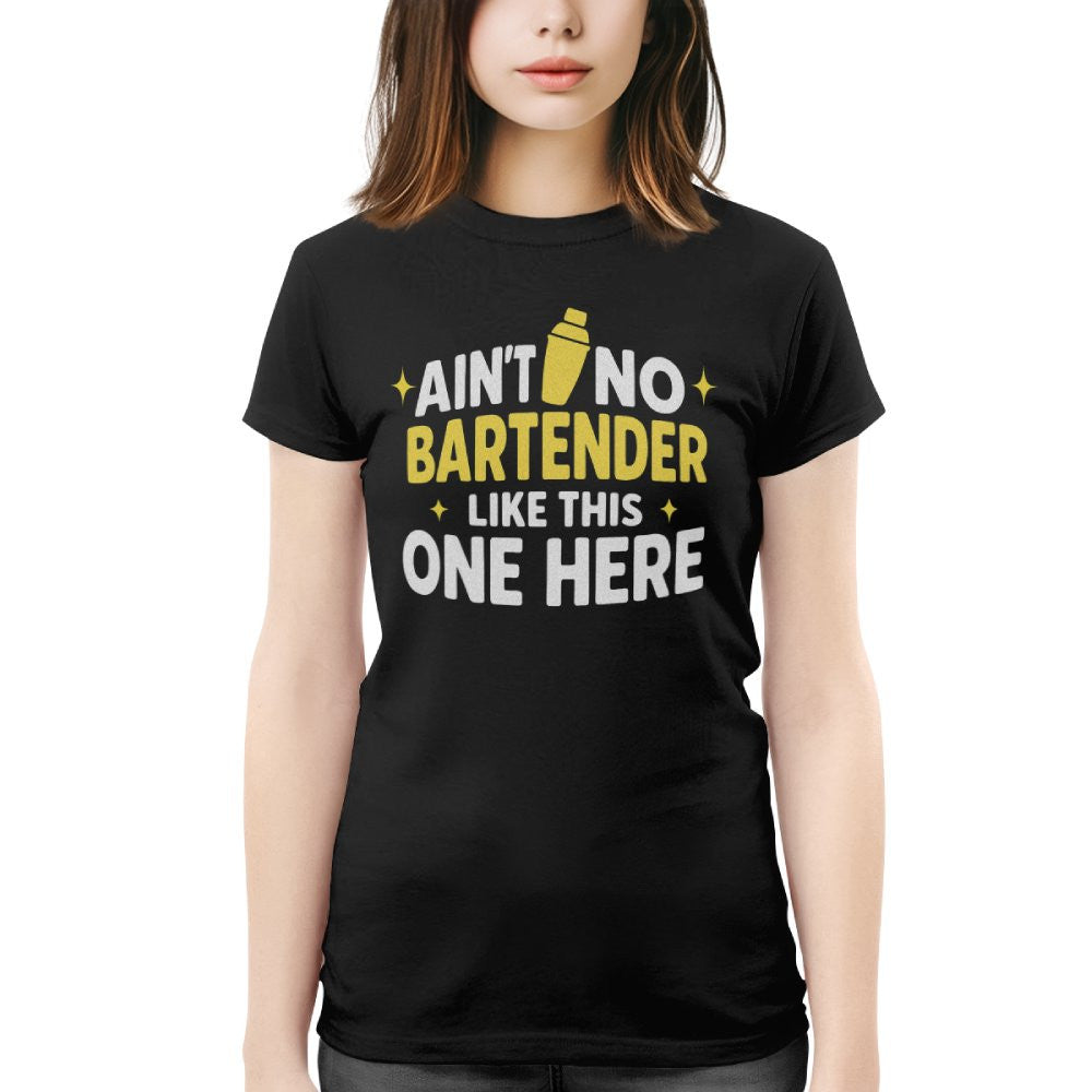 Ain't No Bartender Like This One Here Apparel - Bold Bartender Pride T-Shirt, Hoodie & More - grunx260804-0080