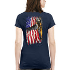 American Flag Fist Binder - Patriotic Lineman Apparel T-Shirt, Hoodie & More - grunx260804-0144