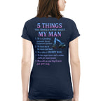 5 Things About My Man - Heavy Equipment Operator Funny T-Shirt, Hoodie & More - grunx260804-0005