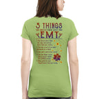 5 Things EMT Warning Apparel - Funny List T-Shirt, Hoodie & More - grunx260804-0019