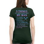 5 Things About My Machinist Man - Funny Love Quote T-Shirt, Hoodie & More - grunx260804-0002