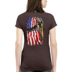 American Flag Fist Binder - Patriotic Lineman Apparel T-Shirt, Hoodie & More - grunx260804-0144