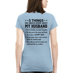 5 Things You Should Know About My Husband Carpenter Apparel - Funny Gift T-Shirt, Hoodie & More - grunx260804-0022