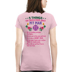 5 Things You Should Know - Firefighter Husband Humor T-Shirt, Hoodie & More - grunx260804-0042