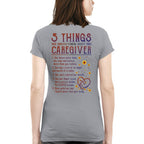 5 Things Caregiver Warning Apparel - Funny Quote T-Shirt, Hoodie & More - grunx260804-0018