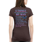 5 Things About My Man - Funny Mechanic T-Shirt, Hoodie & More - grunx260804-0004