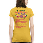 5 Things You Should Know - Firefighter Husband Humor T-Shirt, Hoodie & More - grunx260804-0042