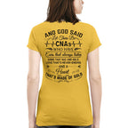 And God Said CNAs Made Of Gold - CNA Appreciation T-Shirt, Hoodie & More - grunx260804-0165