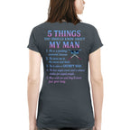 5 Things About My Man - Lineman Funny T-Shirt, Hoodie & More - grunx260804-0006