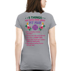 5 Things You Should Know - Firefighter Husband Humor T-Shirt, Hoodie & More - grunx260804-0042