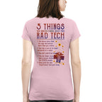 Rad Tech Warning - 5 Things You Should Know Funny T-Shirt, Hoodie & More - grunx260804-0059