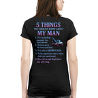 5 Things You Should Know - Tow Truck Operator Quote T-Shirt Hoodie & More - grunx260804-0049