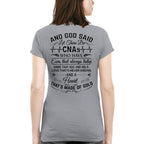 And God Said CNAs Made Of Gold - CNA Appreciation T-Shirt, Hoodie & More - grunx260804-0165
