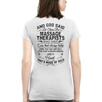 And God Said Let There Be Massage Therapists - Apparel T-Shirt, Hoodie & More - grunx260804-0168