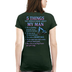 5 Things About My Man - Heavy Equipment Operator Funny T-Shirt, Hoodie & More - grunx260804-0005