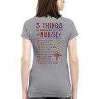 5 Things Nurse Warning Apparel - Funny Quote T-Shirt, Hoodie & More - grunx260804-0020
