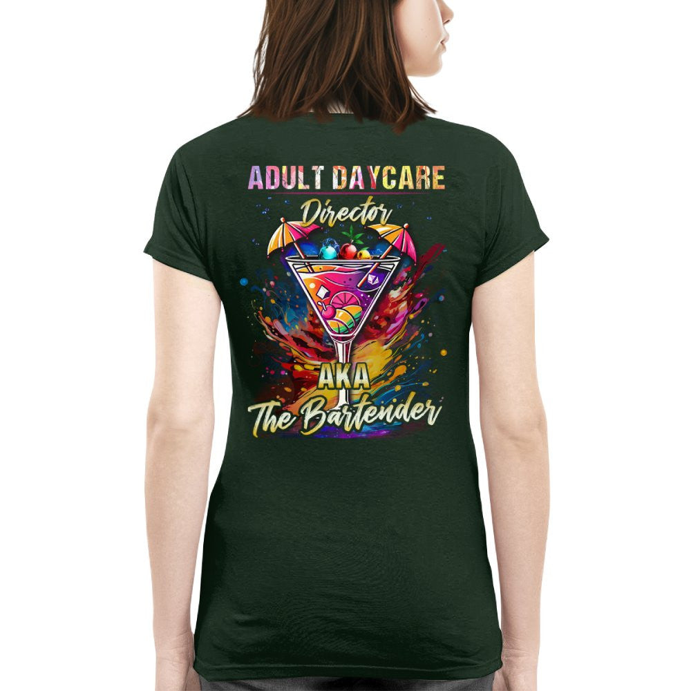 Adult Daycare Director Apparel - Funny Bartender Neon T-Shirt, Hoodie & More - grunx260804-0075