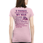 5 Things You Should Know - Trucker Wife Funny T-Shirt, Hoodie & More - grunx260804-0051