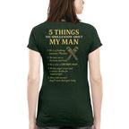 5 Things You Should Know About My Plumber - Funny Quote T-Shirt, Hoodie & More - grunx260804-0034