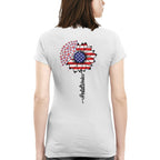 American Flag Flower Postal Worker Apparel - Patriotic T-Shirt, Hoodie & More - grunx260804-0149