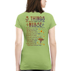 5 Things Nurse Warning Apparel - Funny Quote T-Shirt, Hoodie & More - grunx260804-0020