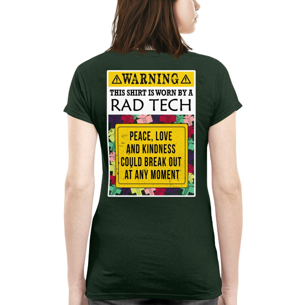 Warning Peace Love - Rad Tech Kindness Shirt T-Shirt Hoodie & More - grunx260804-0194