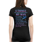 5 Things About My Man - Funny Carpenter T-Shirt, Hoodie & More - grunx260804-0003