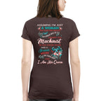 Assuming I'm Just A Woman - Machinist Queen Apparel T-Shirt, Hoodie & More - grunx260804-0213