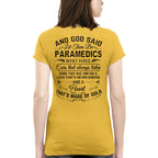 And God Said Let There Be Paramedics - Apparel T-Shirt, Hoodie & More - grunx260804-0169
