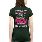 Assuming I'm Just A Woman - Trucker Wife Pride T-Shirt, Hoodie & More - grunx260804-0216