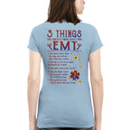 5 Things EMT Warning Apparel - Funny List T-Shirt, Hoodie & More - grunx260804-0019
