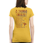 5 Things Nurse Warning Apparel - Funny Quote T-Shirt, Hoodie & More - grunx260804-0020
