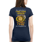 Faith & Strength - Correctional Officer Christ Quote T-Shirt, Hoodie & More - grunx260804-0094