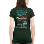 Assuming I'm Just A Woman - Machinist Queen Apparel T-Shirt, Hoodie & More - grunx260804-0213
