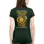 Faith & Strength - Correctional Officer Christ Quote T-Shirt, Hoodie & More - grunx260804-0094