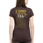 5 Things You Should Know About This CNA - Funny Quote T-Shirt, Hoodie & More - grunx260804-0039