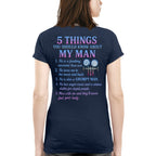 5 Things You Should Know About My Man - HVAC Tech Funny T-Shirt Hoodie & More - grunx260804-0030
