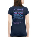 5 Things About My Man - Funny Carpenter T-Shirt, Hoodie & More - grunx260804-0003