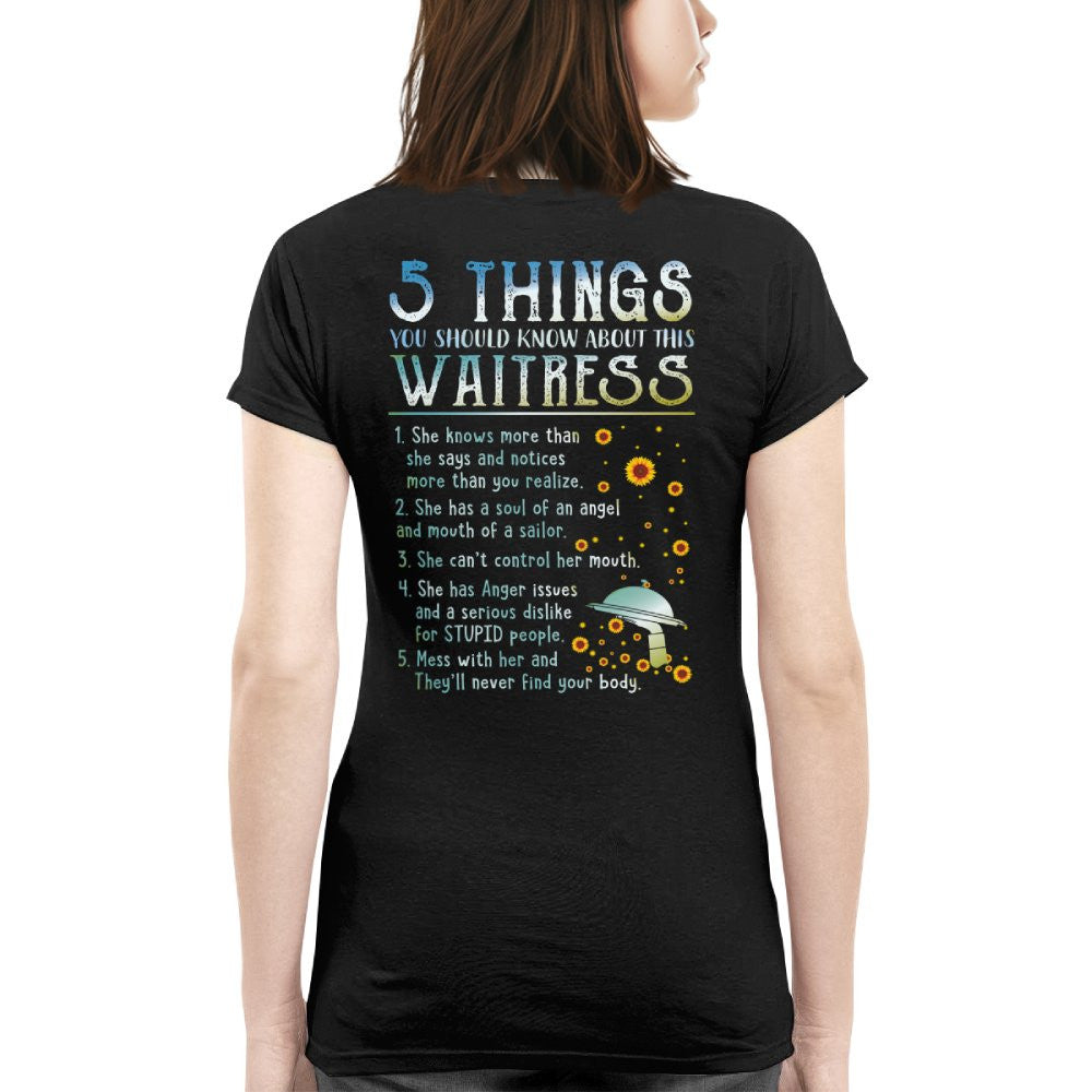 5 Things About This Waitress Apparel - Funny Warning Quote T-Shirt, Hoodie & More - grunx260804-0016