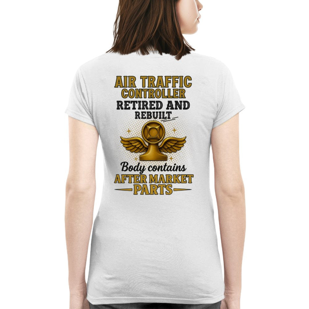 Air Traffic Controller Retired Rebuilt - Funny T-Shirt, Hoodie & More - grunx260804-0084