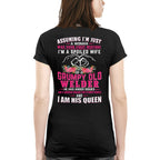 Assuming I'm Just A Woman - Grumpy Welder Wife Quote T-Shirt Hoodie & More - grunx260804-0212