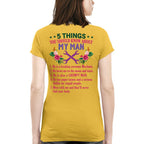 5 Things You Should Know - Mechanic Husband Humor T-Shirt, Hoodie & More - grunx260804-0045
