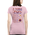 5 Things EMT Warning Apparel - Funny List T-Shirt, Hoodie & More - grunx260804-0019