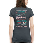 Assuming I'm Just A Woman - Machinist Queen Apparel T-Shirt, Hoodie & More - grunx260804-0213