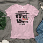 Blessed By God Protected By My Operating Engineer T-Shirt Hoodie & More - grunx260804-0181