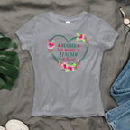 Forever A Teacher - Floral Heart Retired Educator T-Shirt, Hoodie & More - grunx260804-0227