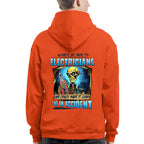 Always Be Nice To Electricians Apparel - Skull Humor T-Shirt, Hoodie & More - grunx260804-0104