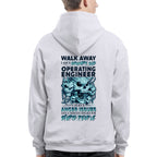 Grumpy Old Operating Engineer - Walk Away Anger Issues T-Shirt Hoodie & More - grunx260804-0184
