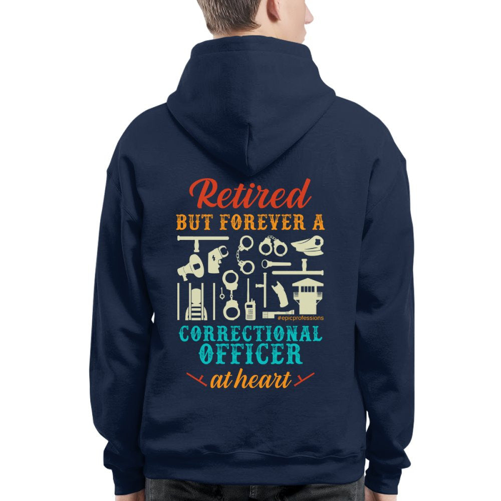 Forever A CO - Retired Correctional Officer Heart T-Shirt, Hoodie & More - grunx260804-0228
